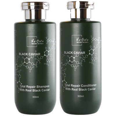 Re-Born Hairsolution Black Caviar Duo 